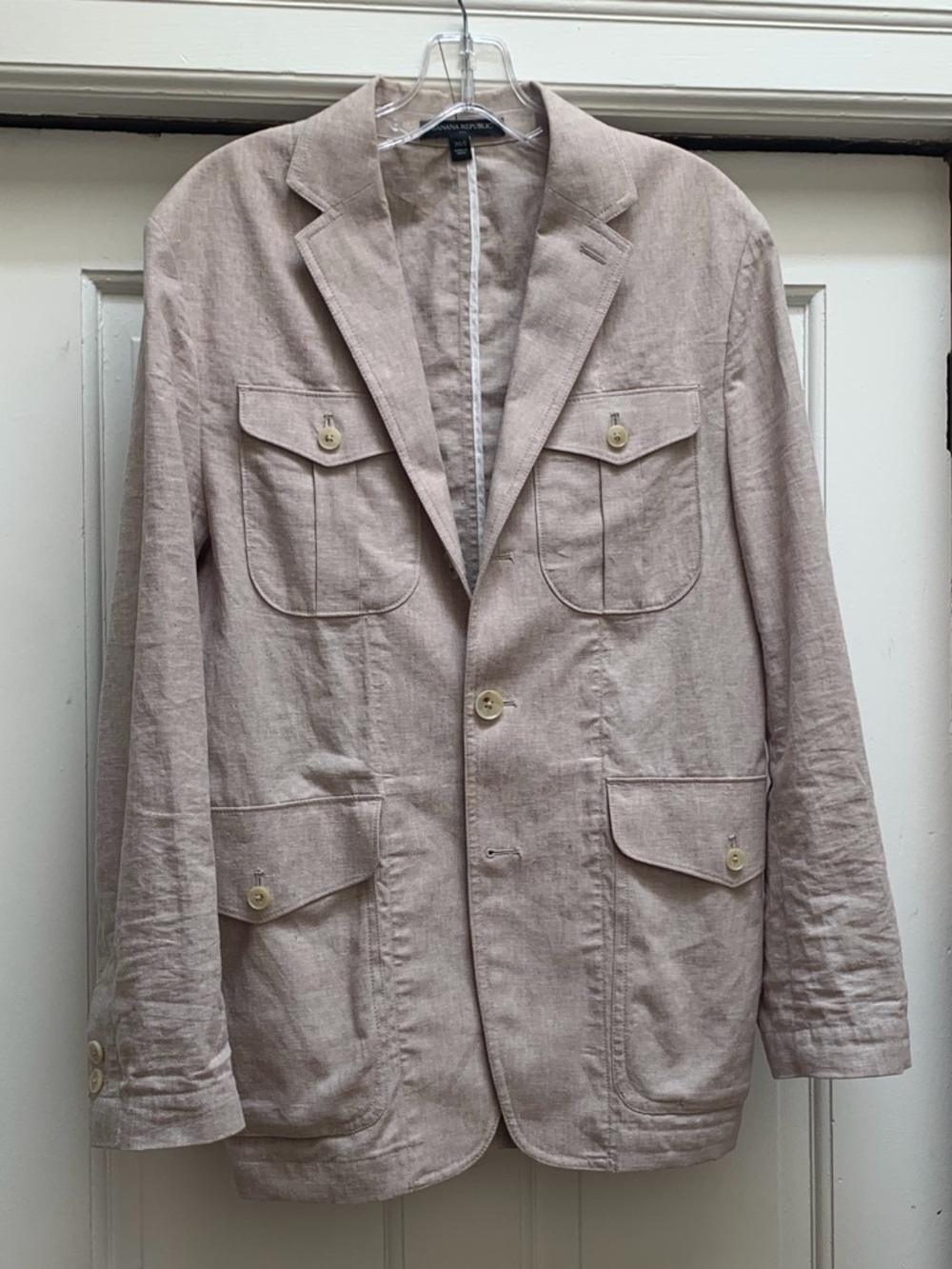 Banana Republic Men’s linen summer blazer size 36 short